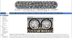 Desktop Screenshot of customsulkywheels.com